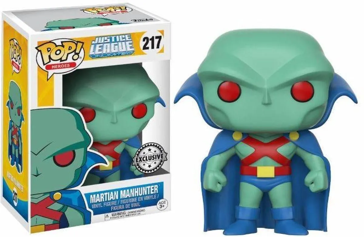 Funko POP! Martian Manhunter #217 Limited Edition - Justice League