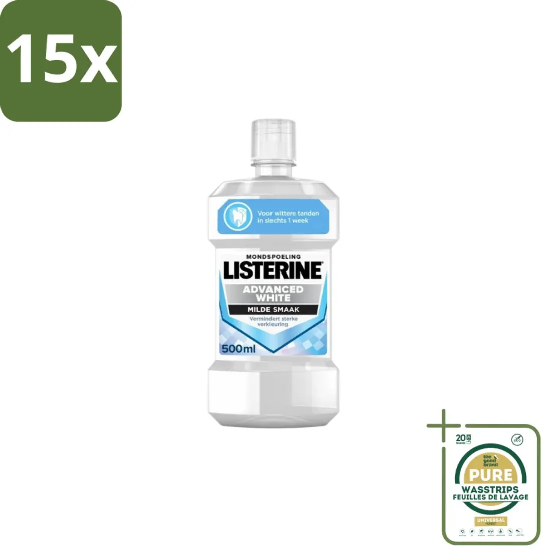 Listerine Advanced White Mondwater 500ml