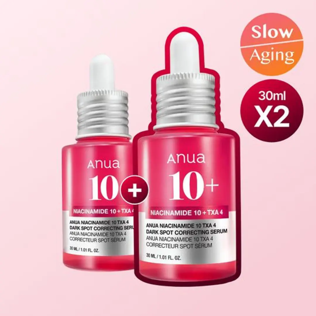 Anua Niacinamide 10% + TXA 4% Serum Duo - 2x30ml