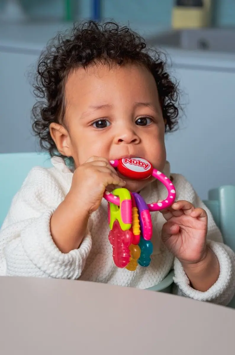 Nûby IcyBite Koelbijtsleutels Roze