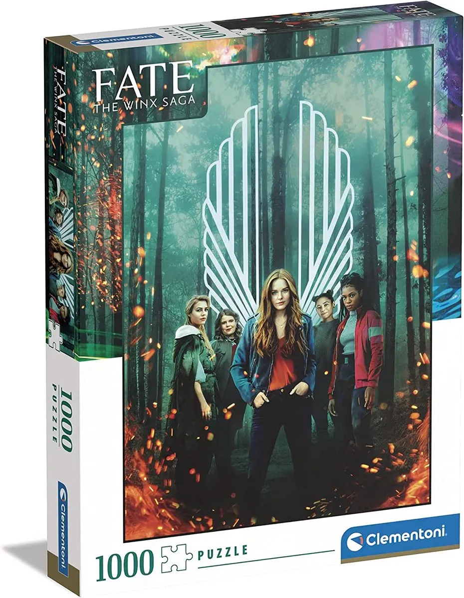 Clementoni Fate The Winx Saga Legpuzzel 1000 Stuks - Multicolor