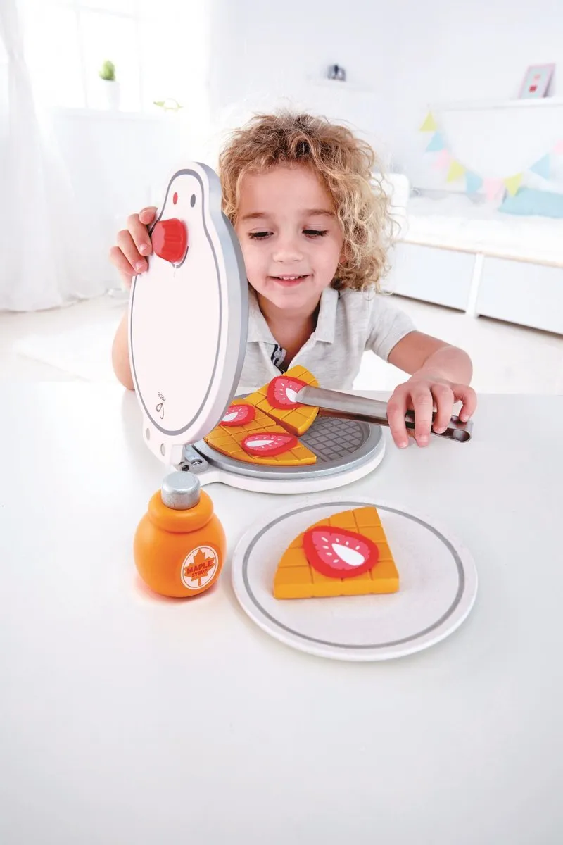 Hape Mijn Eerste Wafelijzer 21cm - Grijs