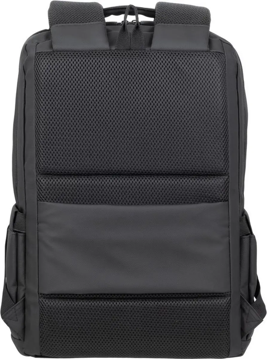 RivaCase Tegel ECO Rugzak 15,6" - Zwart - 5 Vakken