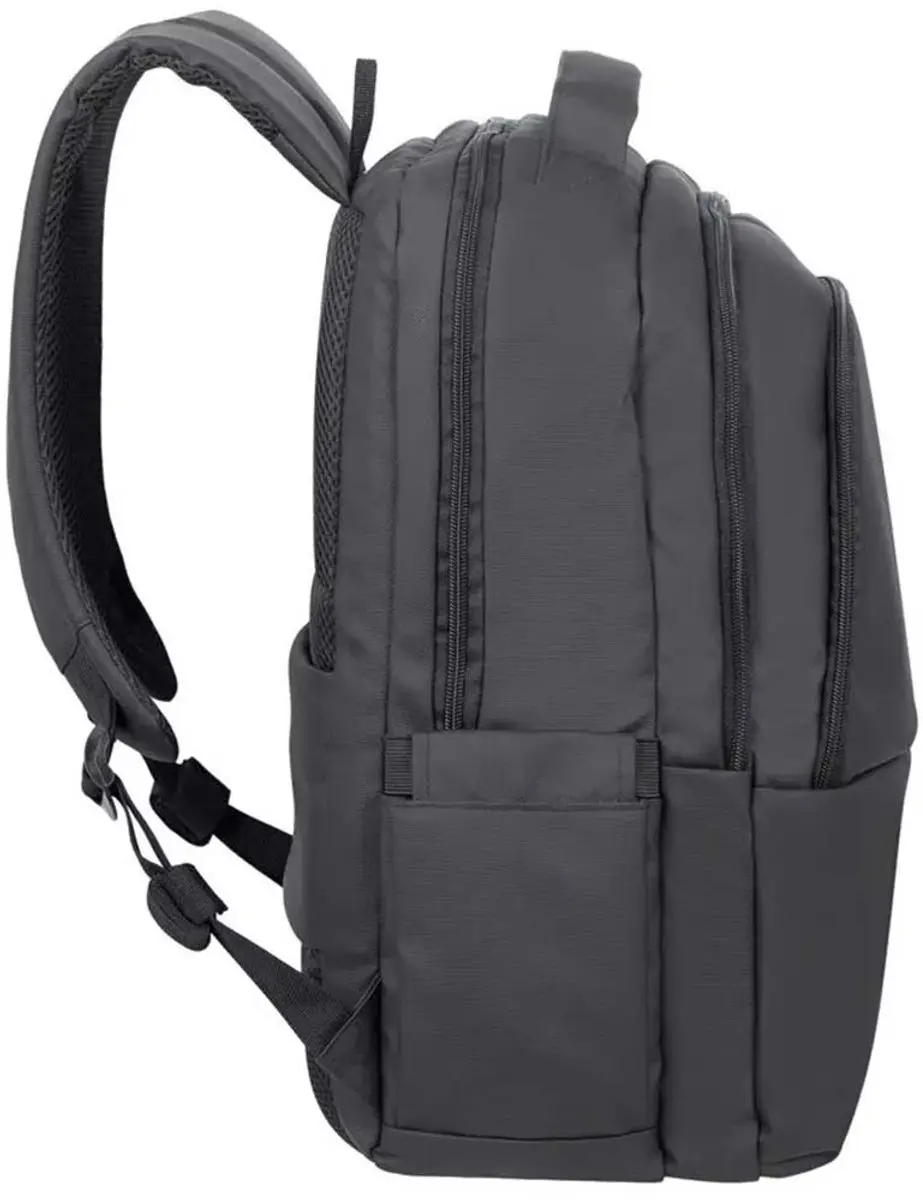 RivaCase Tegel ECO Rugzak 15,6" - Zwart - 5 Vakken
