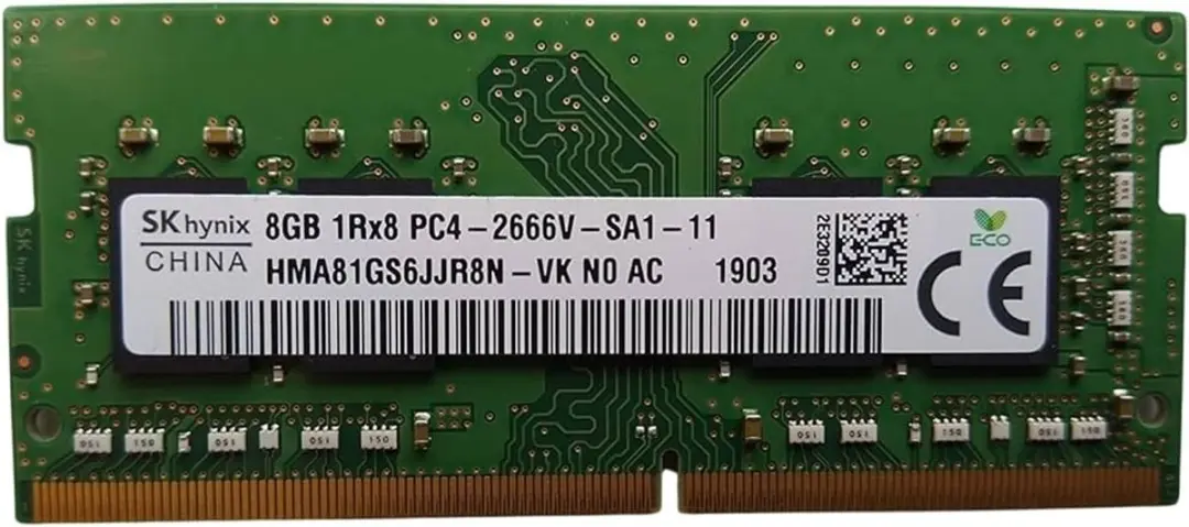 Integral HMA81GS6JJR8N-VK-IN DDR4 Geheugen 8GB