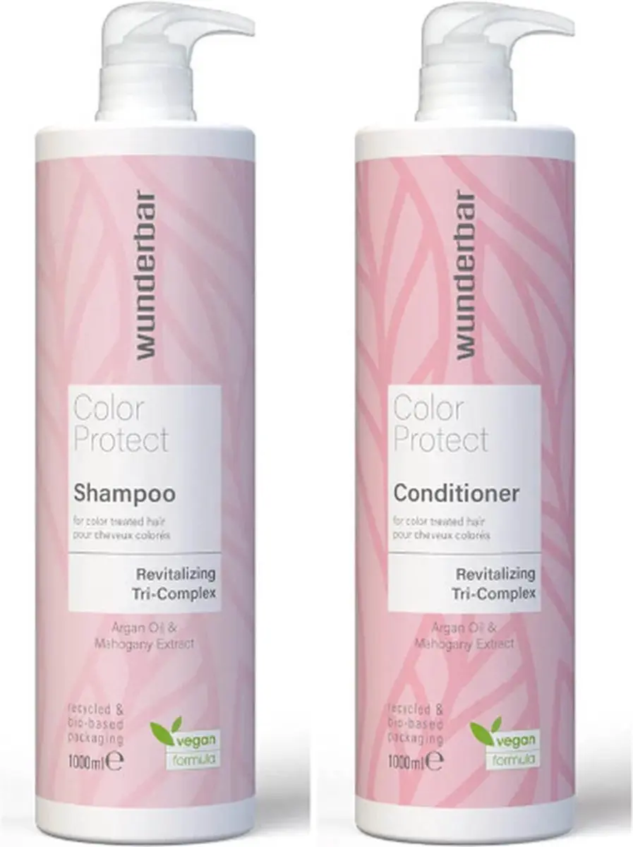 Wunderbar Vegan Colour Protect Duo Shampoo & Conditioner 2L