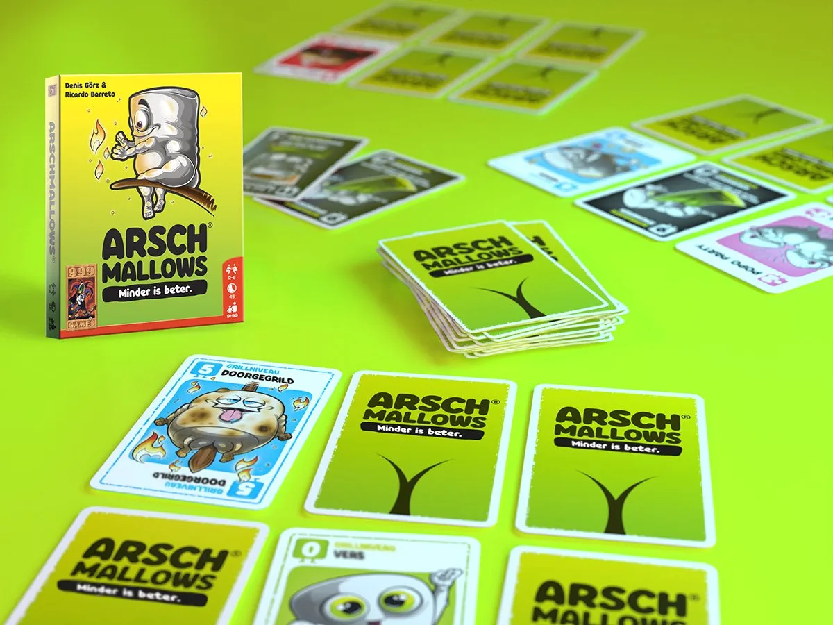 999 Games Arschmallows Kaartspel - 2-6 Spelers