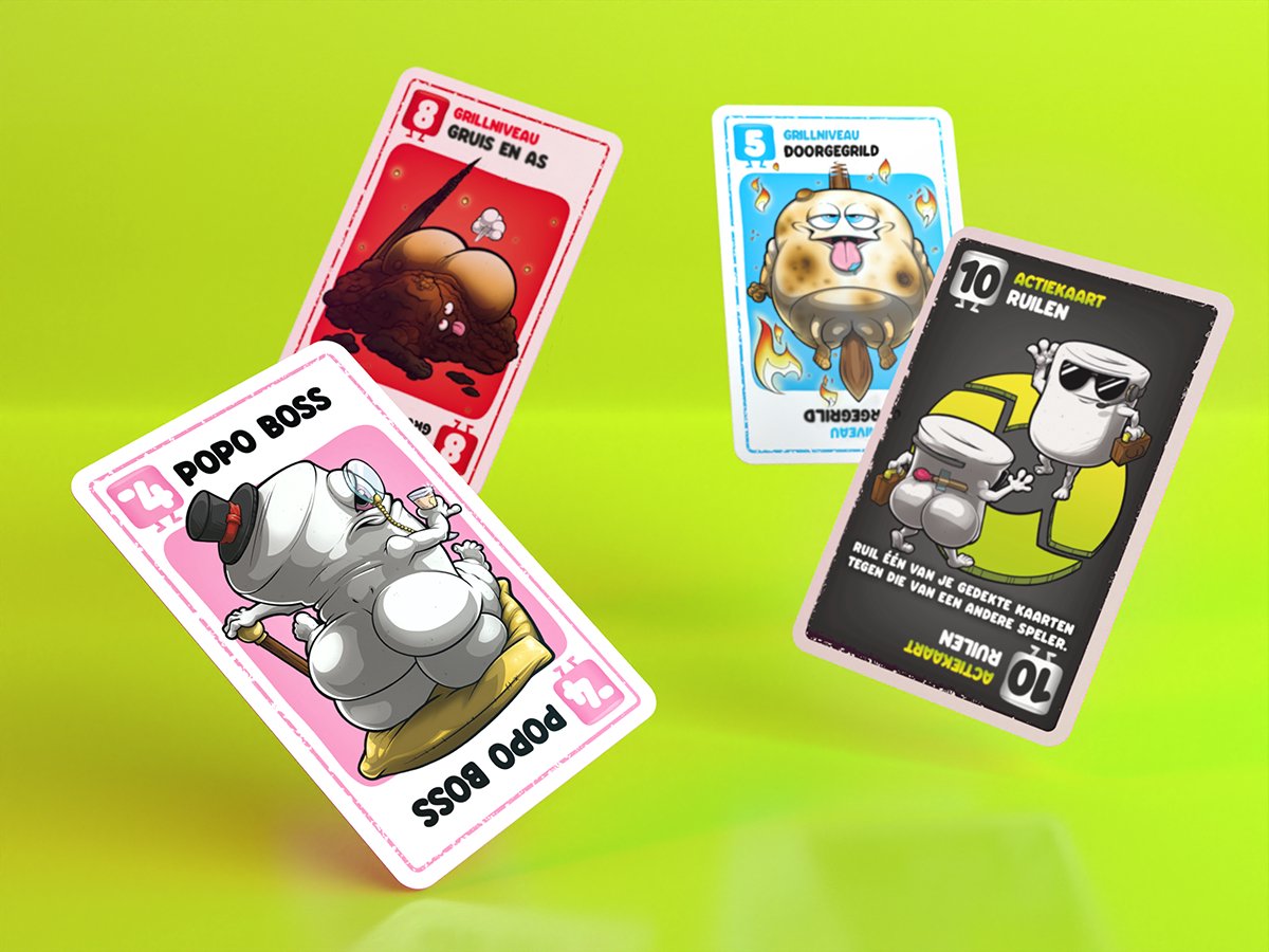 999 Games - Arschmallows - Humoristisch & snel kaartspel - Een Retegoed spel - Top partyspel voor spelletjesavonden