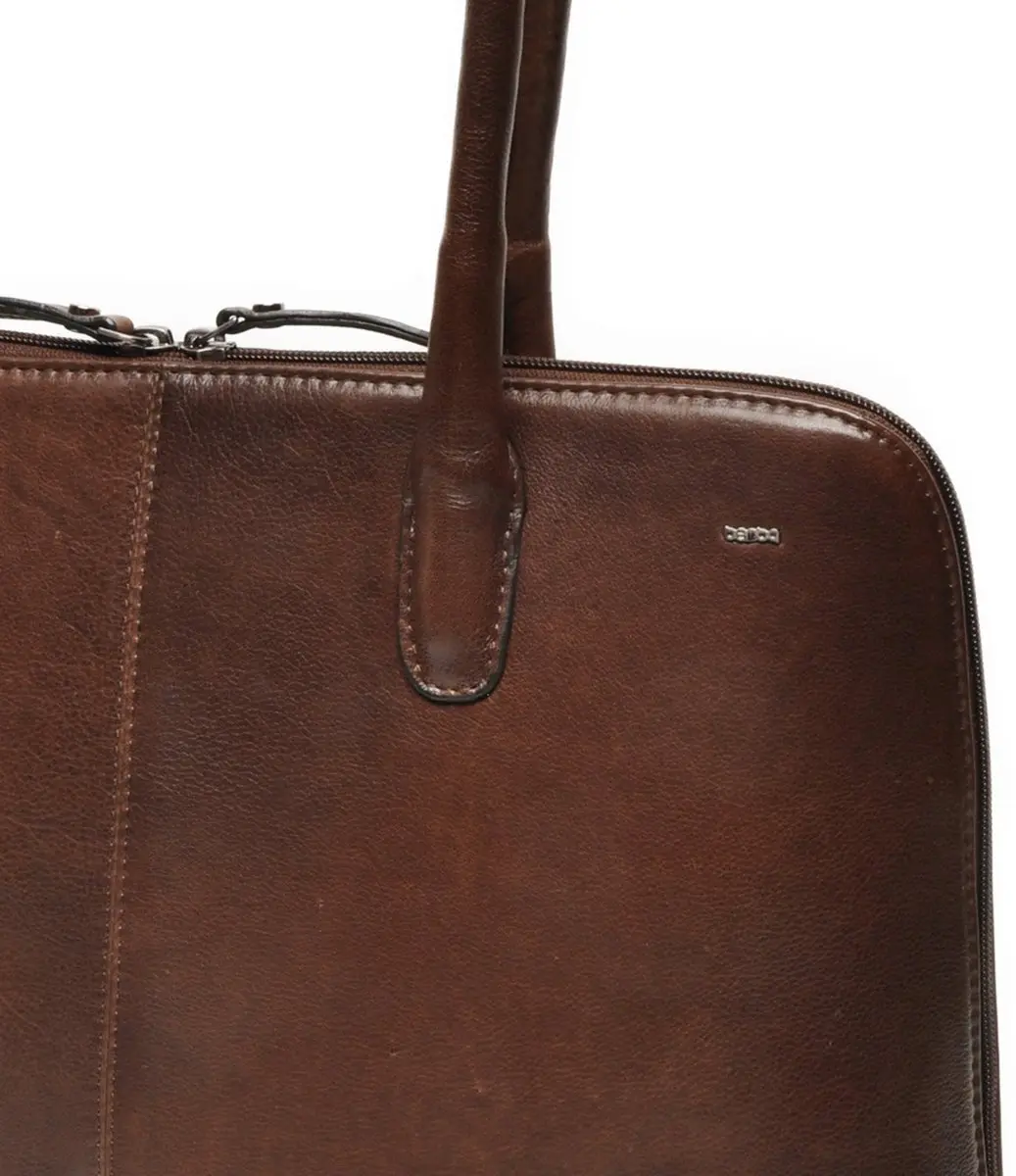 Berba Lucca Laptop Tas 15.6" - 335-780-12 - Chocolade