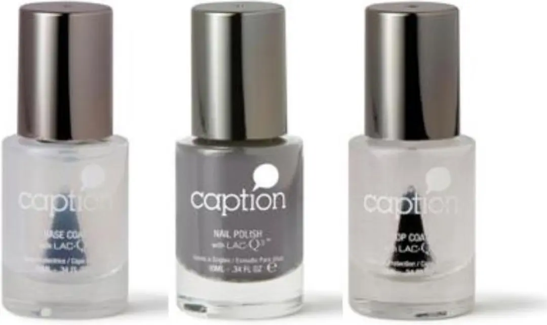 Young Nails Caption Basecoat Topcoat Warm Grijs