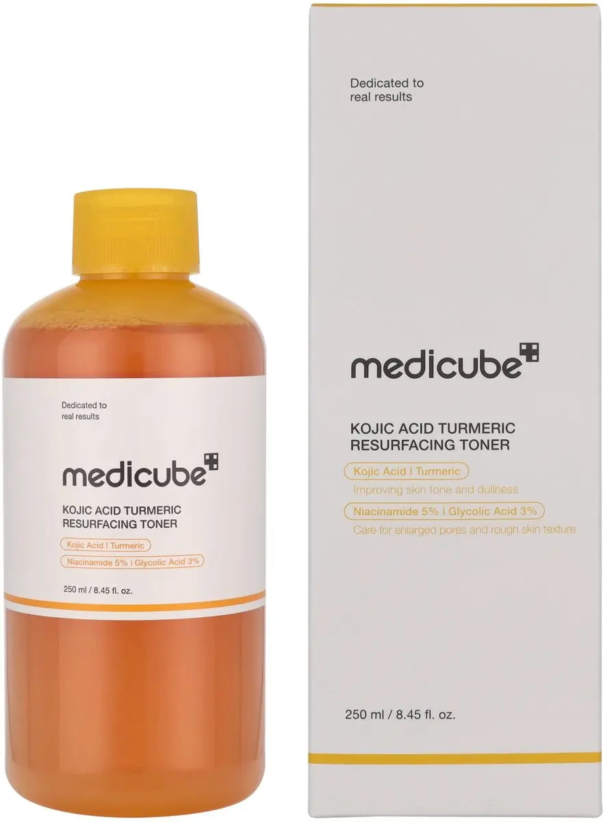 Medicube Kojic Acid Turmeric Resurfacing Toner 250ml