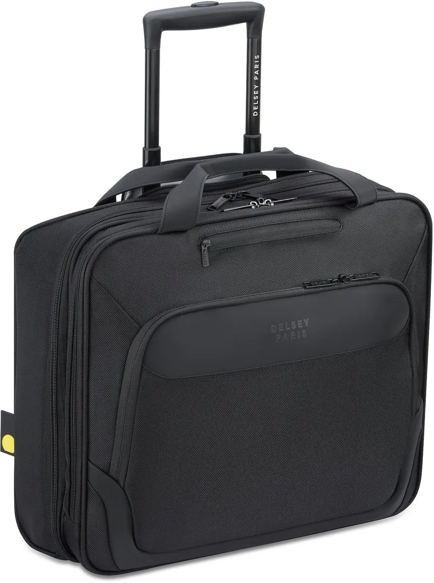 Delsey Parvis Plus Pilot Case 17.3" - 30L - Zwart