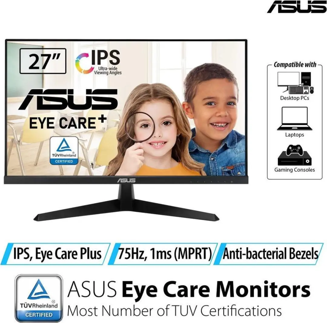 ASUS VY279HE Monitor 27" - 1x HDMI 1.4
