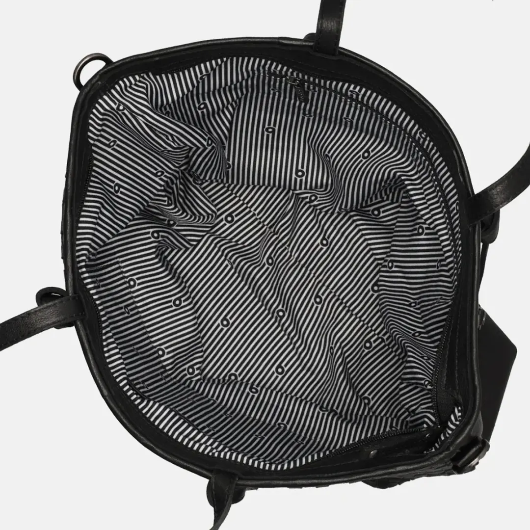 Berba Amalfi Shopper - 17 inch - 6 Vakken - Zwart