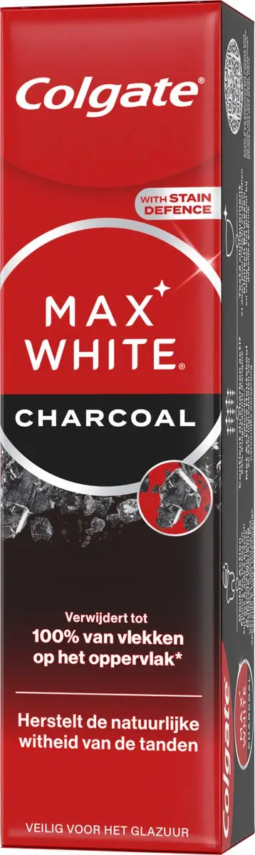 Colgate Max White Active Charcoal Tandpasta