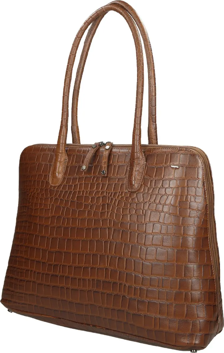 Berba Laptoptas Laguna 15 inch - Cognac - 9 Vakken