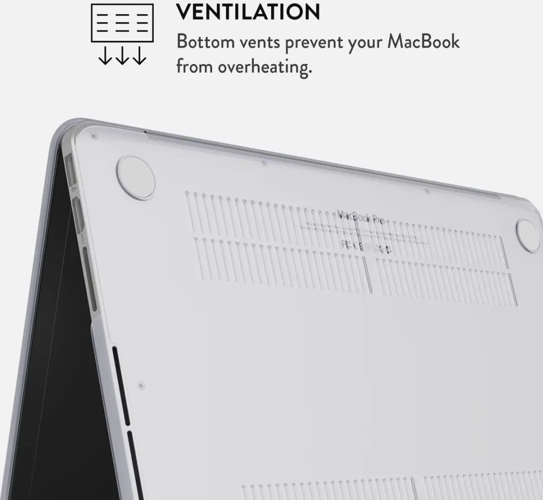 Burga Hard Case MacBook Air 13 inch 2020 - Satin White