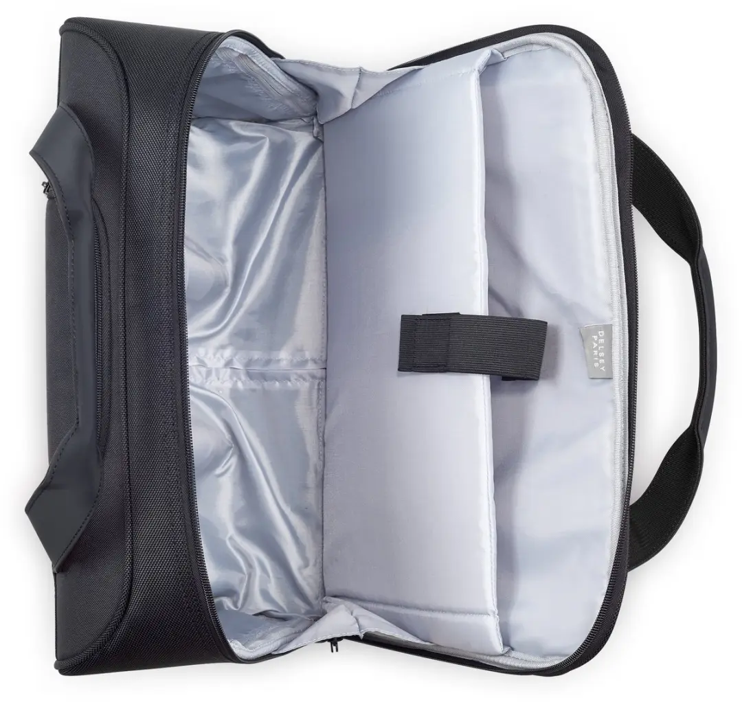 Delsey Parvis Plus Pilot Case 38x42x17cm - 24L - 15.6" Laptopvak - Zwart