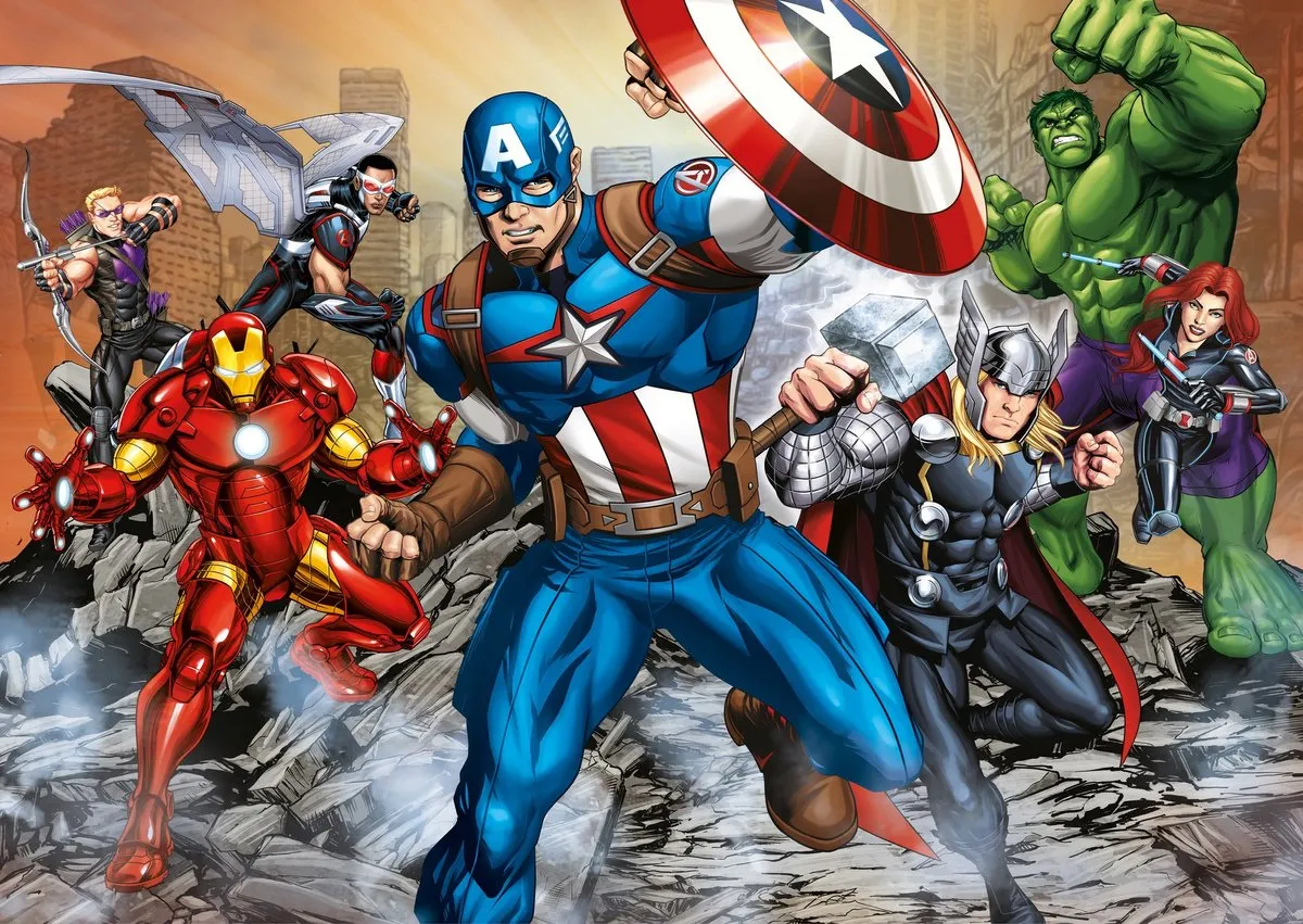 Clementoni Avengers Legpuzzel 4-in-1 - 20/60/100/180 Stuks