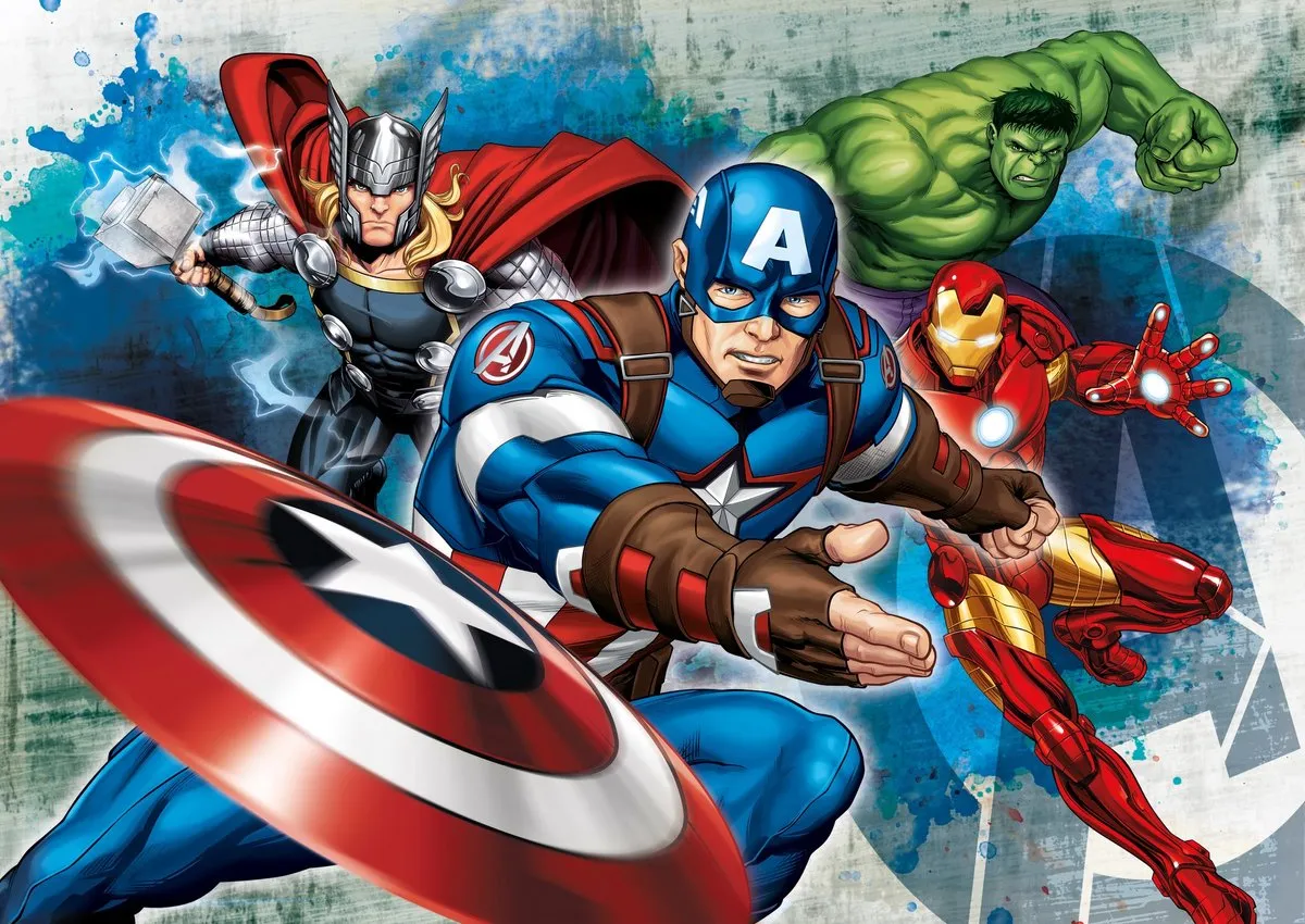 Clementoni Avengers Legpuzzel 4-in-1 - 20/60/100/180 Stuks