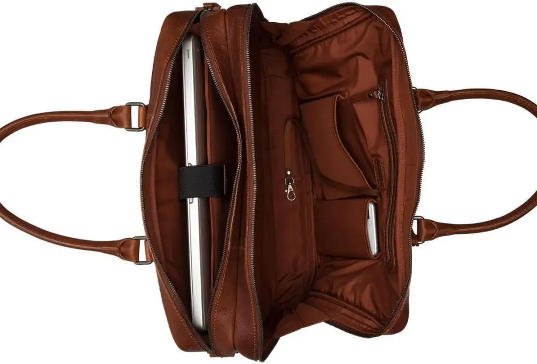 Burkely Fundamentals Antique Avery Worker Laptoptas 15.6" - Cognac