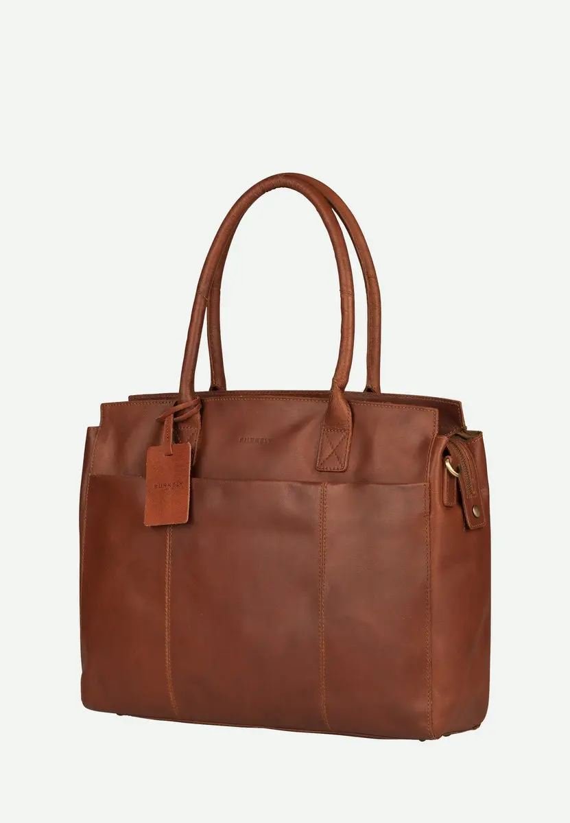 Burkely Fundamentals Vintage Doris Laptopbag 15.6" - Cognac