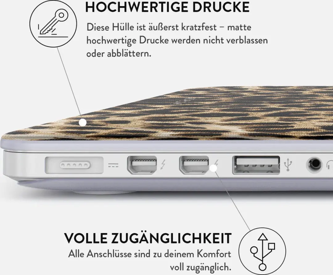 Burga Hardshell Cover MacBook Air 13" A2681/A3113 - Meerkleurig