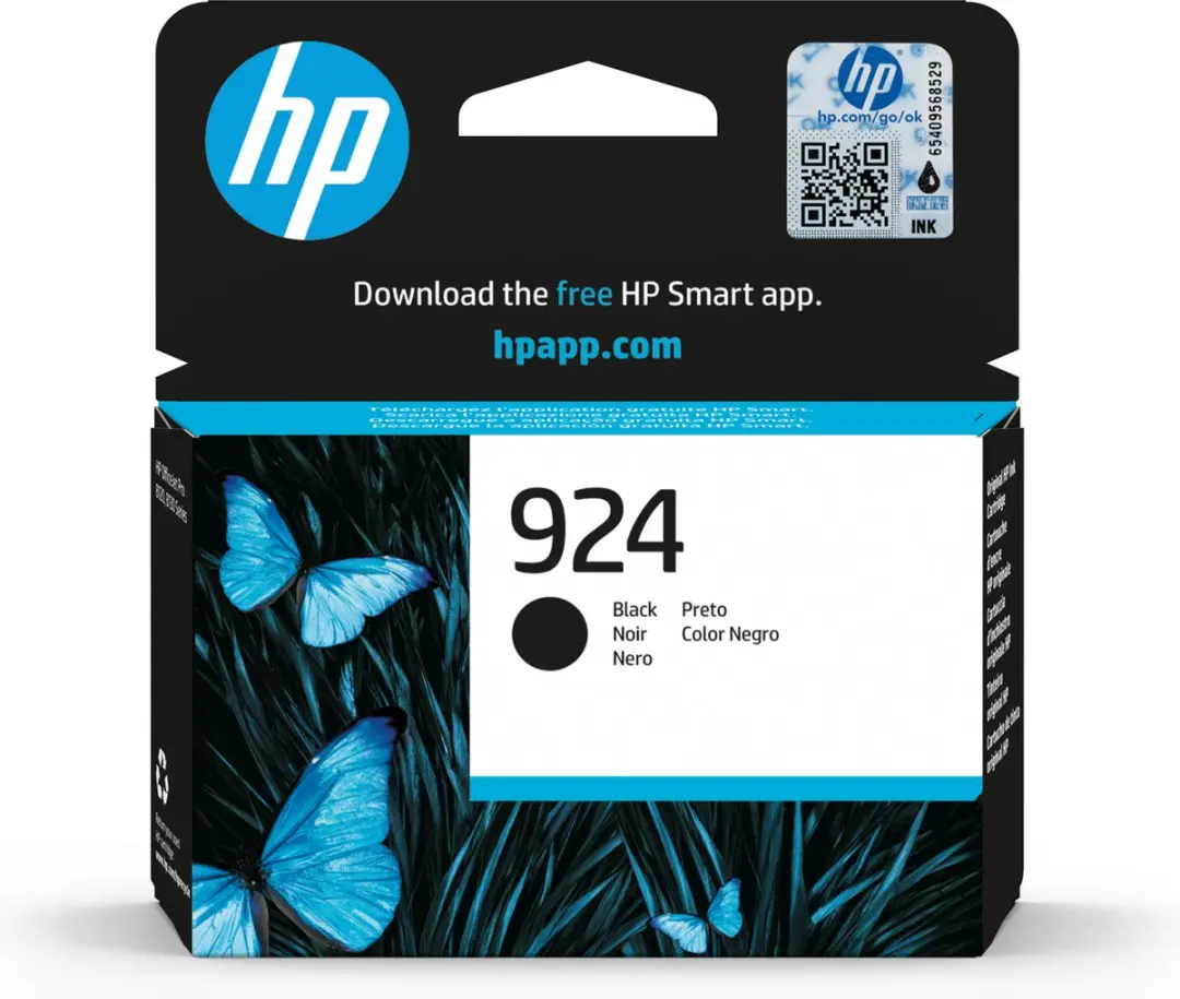 HP 924 Inktcartridge Zwart