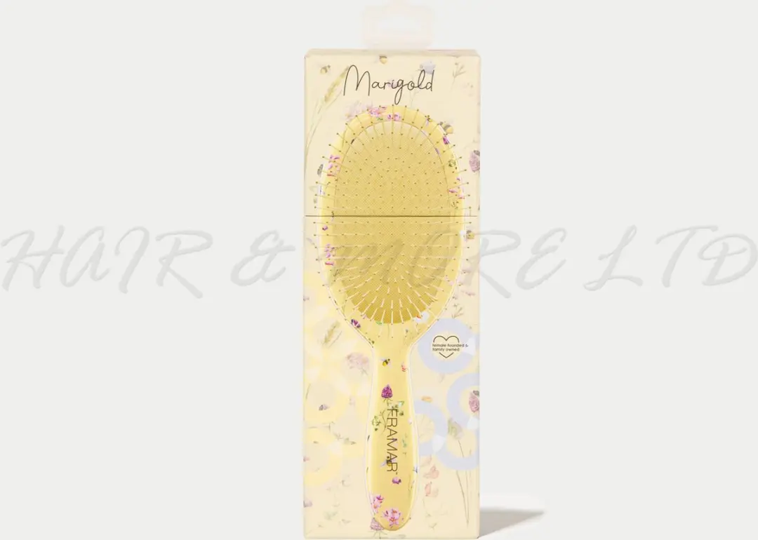 Framar Garden Party Detangle Brush - Marigold