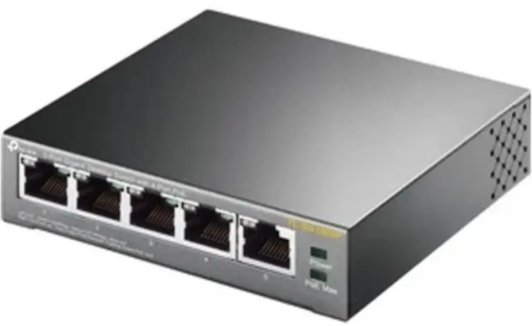 TP-Link TL-SG1005P 5-Poort Gigabit PoE+ Switch - Zwart