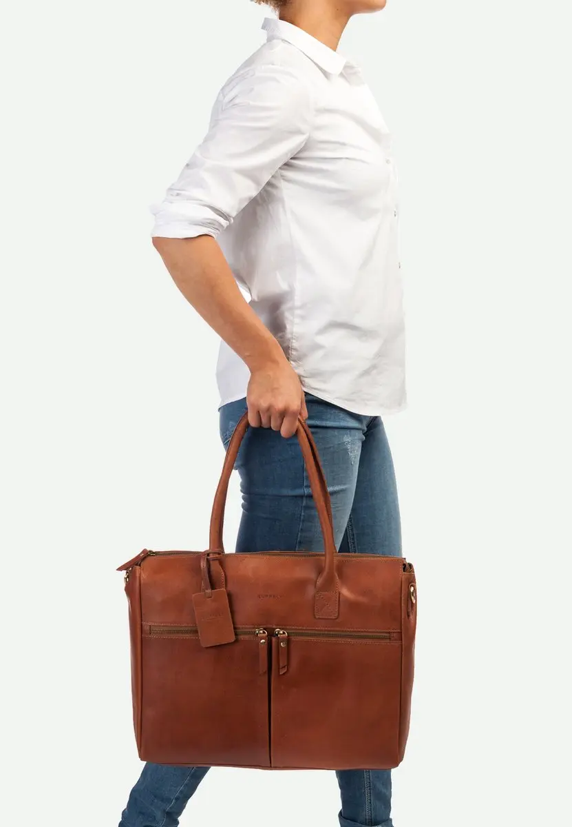 Burkely Valerie Laptoptas 15.6" - Cognac - MPN 9006988.22.24