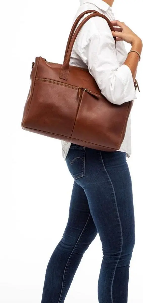 Burkely Valerie Laptoptas 15.6" - Cognac - MPN 9006988.22.24