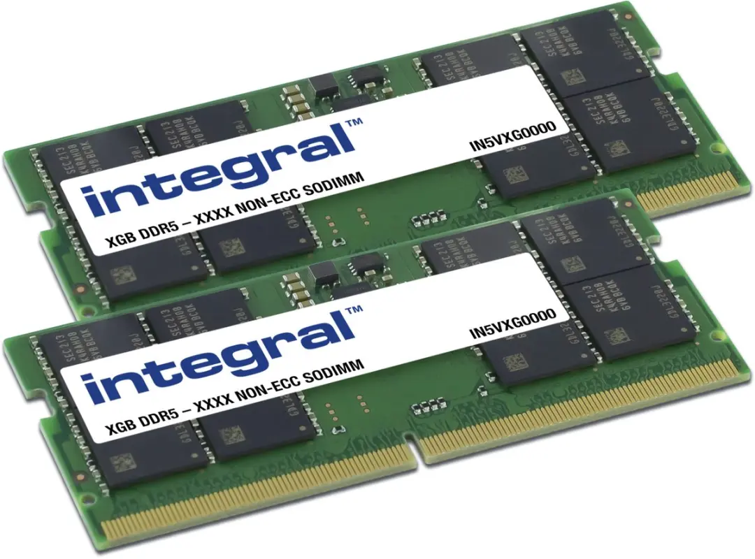 Integral IN5V32GNHRBXK2 Geheugenmodule 64GB DDR5 SO-DIMM