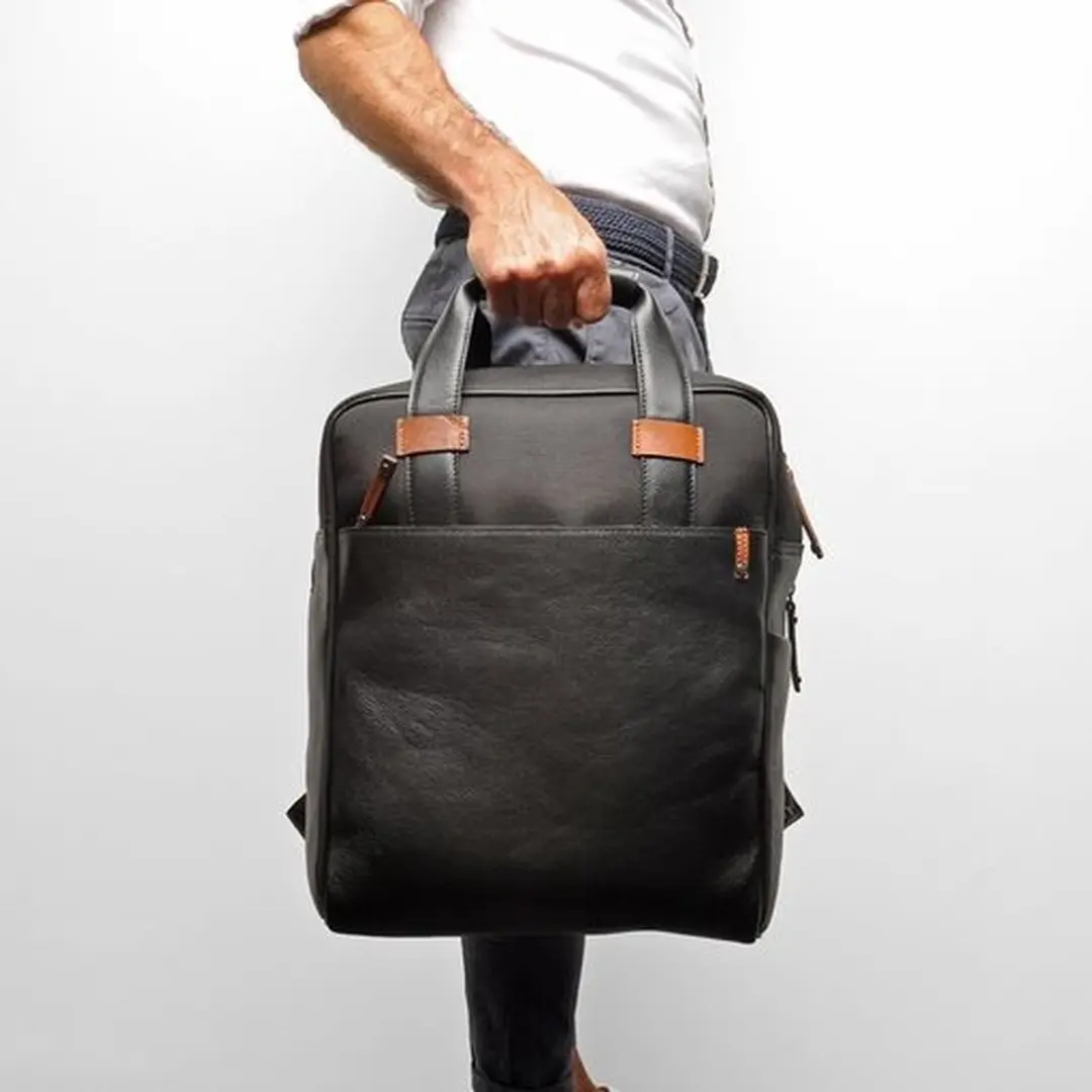 Berba Olly Laptoprugzak 15,6" - 5 Vakken - Zwart