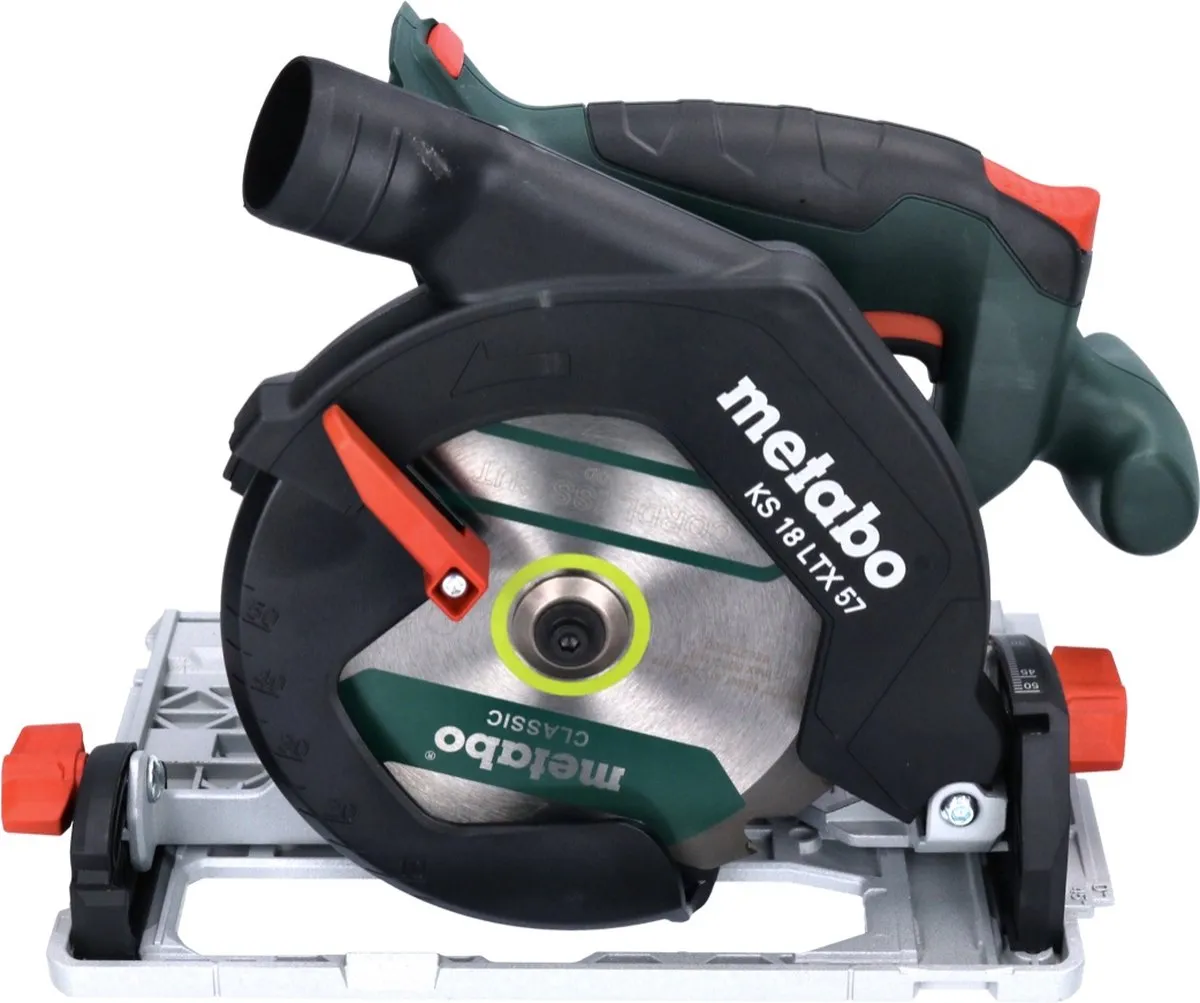 Metabo KS 18 LTX 57 Cirkelzaagset - 57mm - 2x 8,0Ah