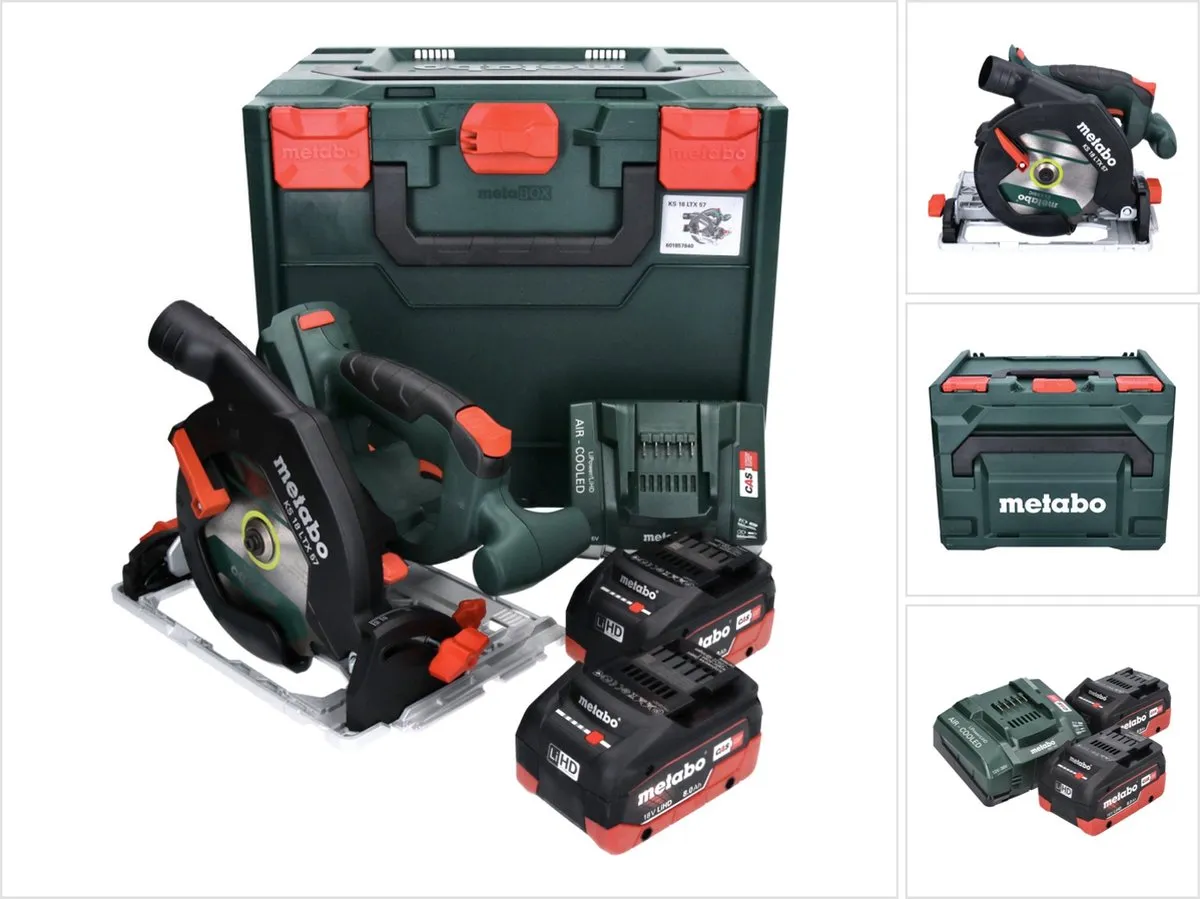 Metabo KS 18 LTX 57 Cirkelzaagset - 57mm - 2x 8,0Ah