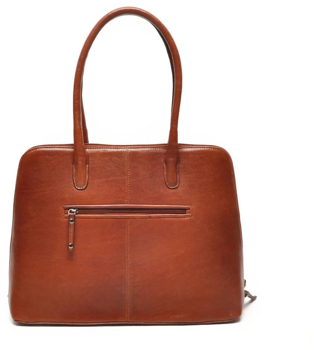 Berba Lucca Laptoptas 15.6 inch - 6 Vakken - Cognac