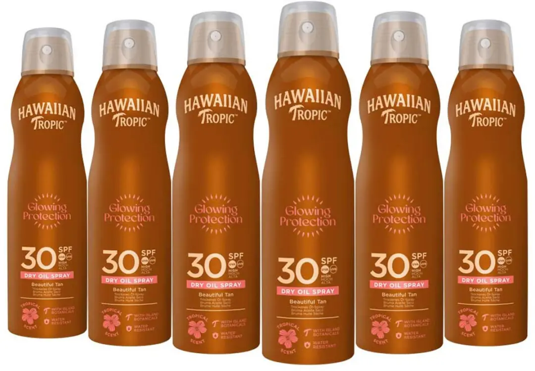 Hawaiian Tropic Zonneolie Spray Coconut & Mango SPF 30 - 6x180ml