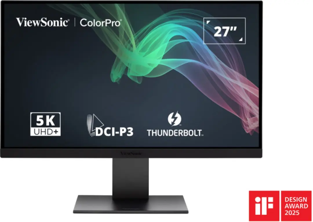 ViewSonic VP2788-5K 27" 5K Monitor - AdobeRGB - Zwart