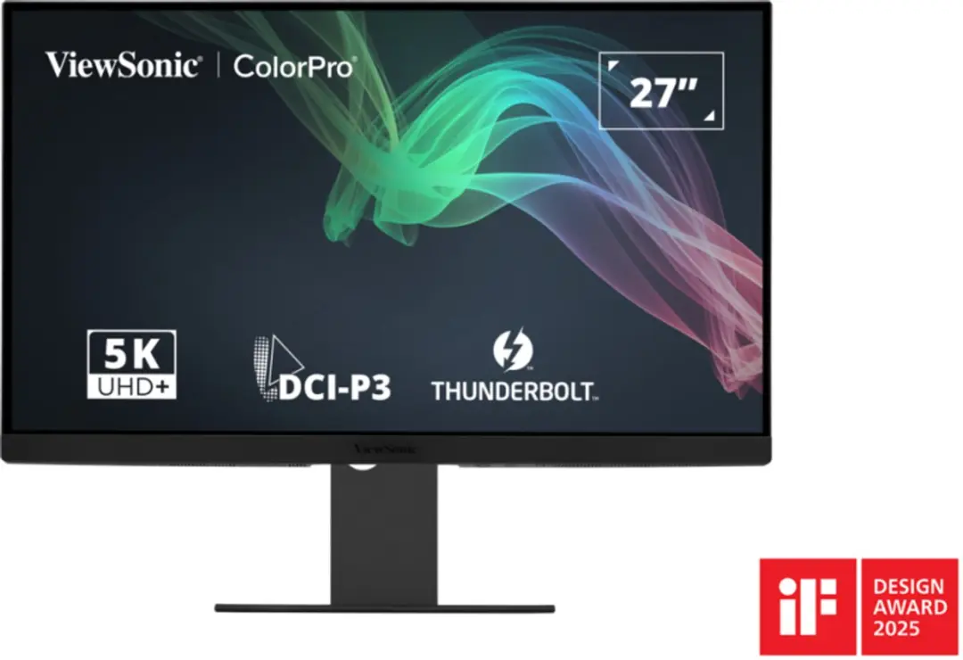 ViewSonic VP2788-5K 27" 5K Monitor - AdobeRGB - Zwart