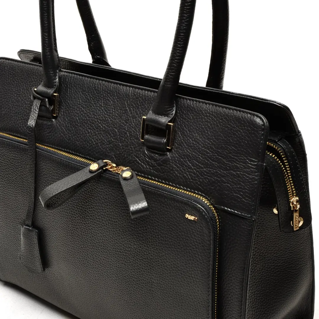 Berba Avignon Laptoptas 15.6 inch - 4 Vakken - Zwart