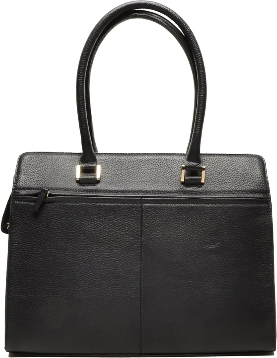 Berba Avignon Laptoptas 15.6 inch - 4 Vakken - Zwart