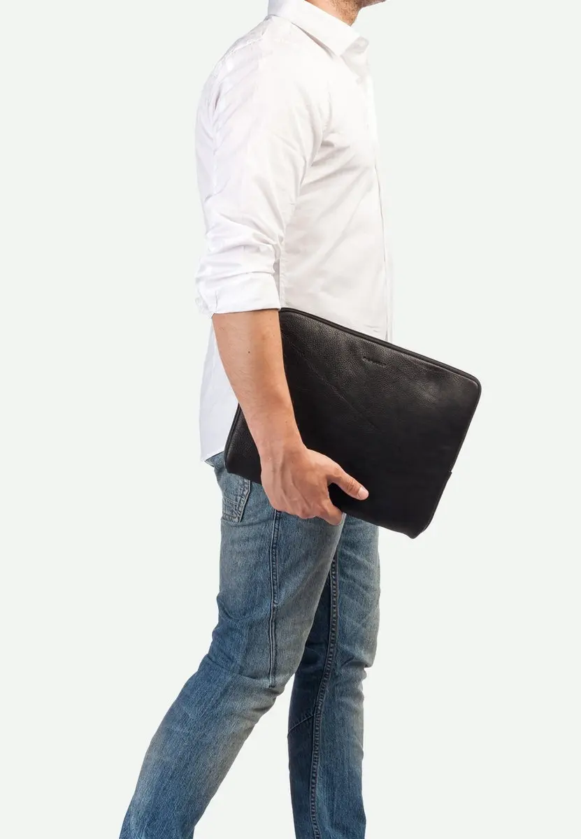 Burkely Fundamentals Avery Laptopsleeve 13.3" - 13 inch - Zwart