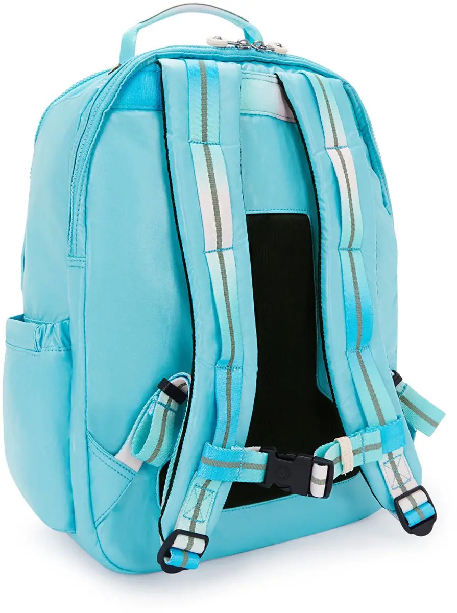 Kipling Seoul College Rugzak 15 inch - Blauw