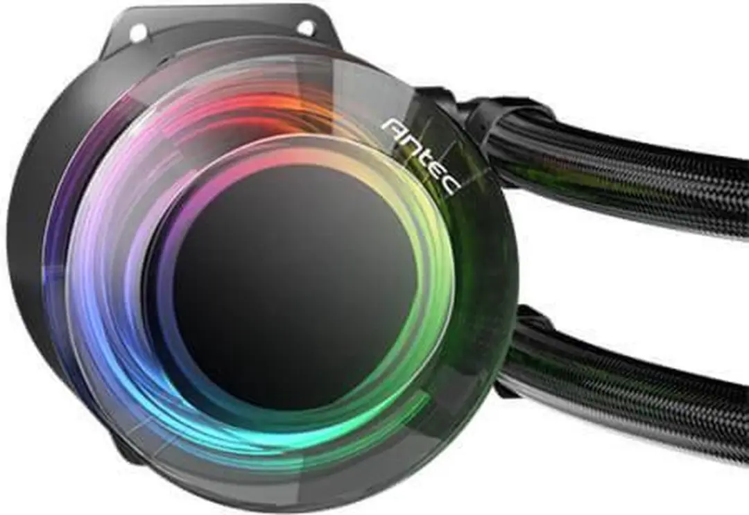 Antec Vortex 240 ARGB CPU-koeler 240mm - 2 Ventilatoren - Zwart
