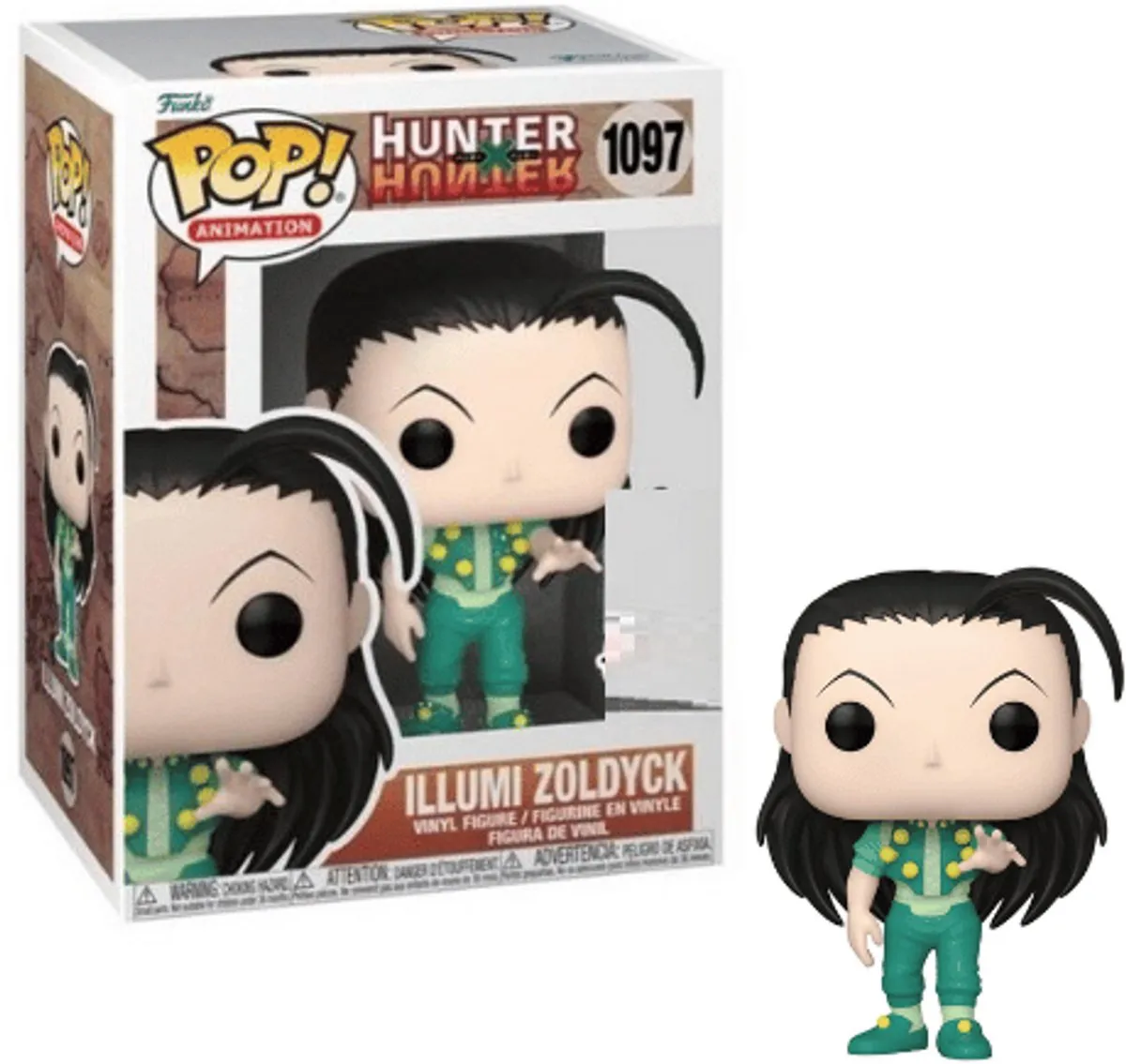 Funko POP! Animation Hunter X Hunter Illumi Zoldyck - Verzamelfiguur 9cm - Multicolor