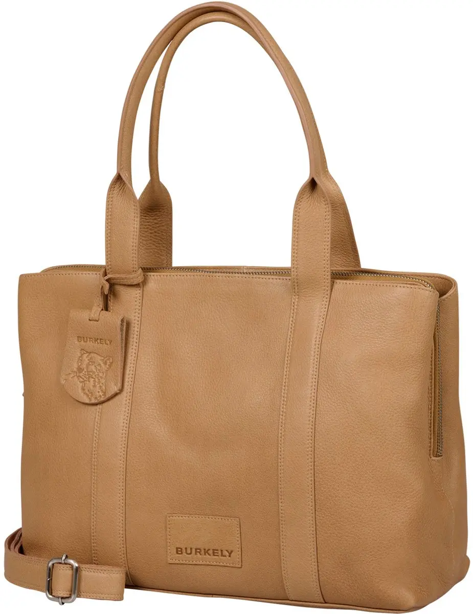 Burkely Soft Skylar Workbag 13.3" Laptoptas - 3 Vakken - Beige