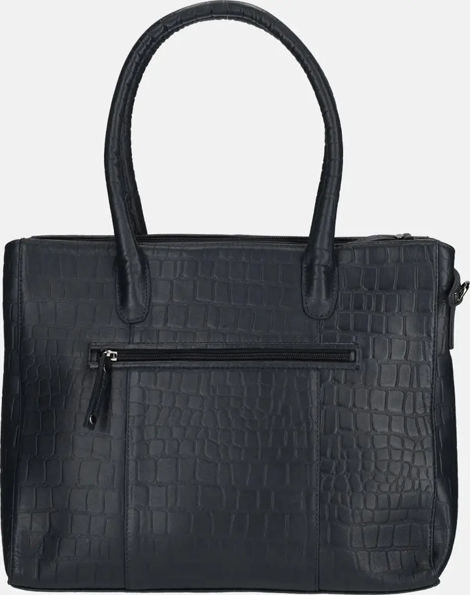 Berba Chamonix Laptoptas 15 inch Navy - 5 Vakken