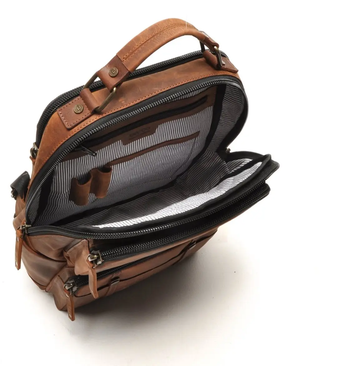 Berba Barbarossa Backpack 15.6 - 826-154-71 - Cognac