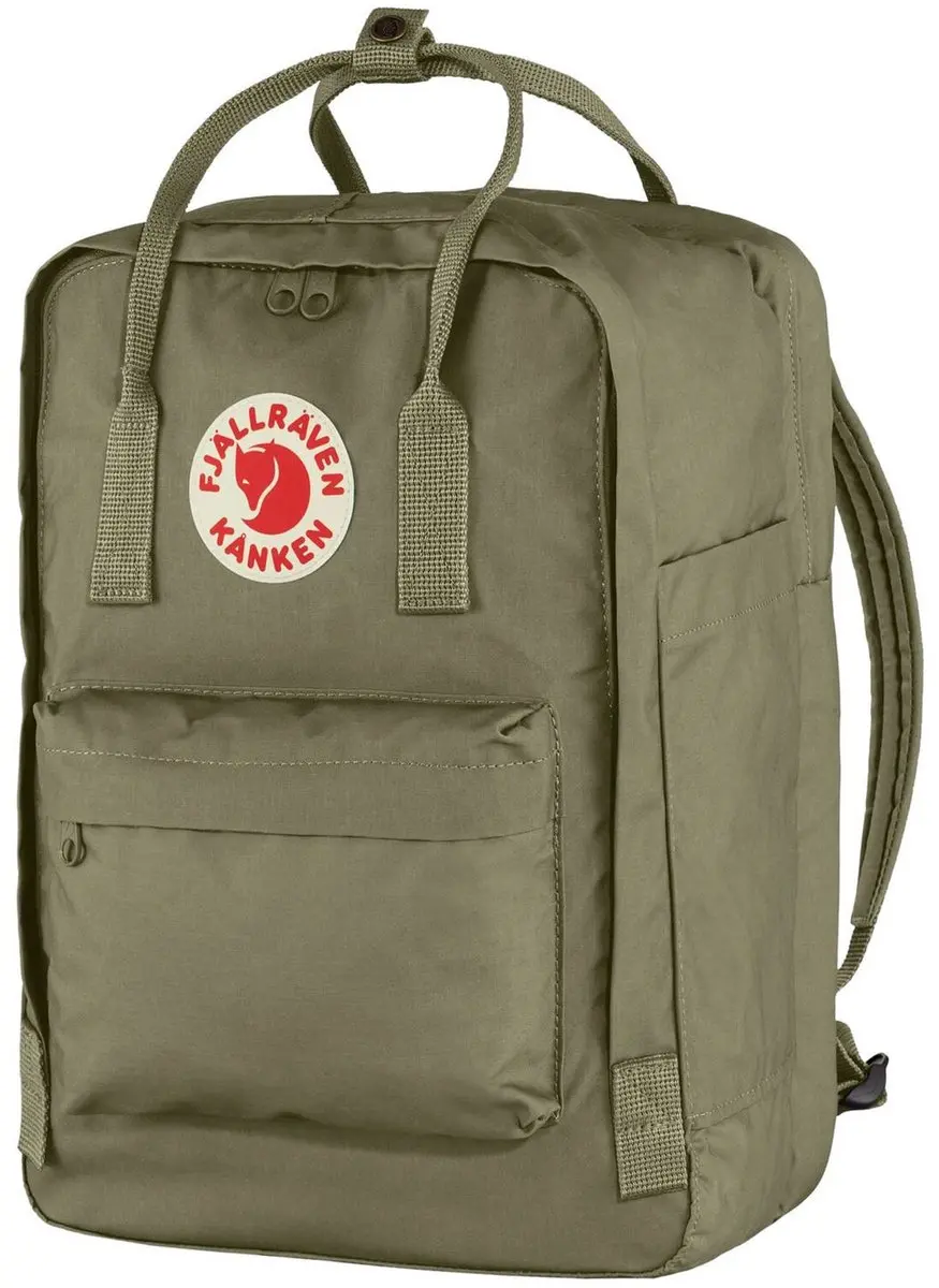 Fjällräven Kånken Laptop 15" Rugzak - 5 Vakken - 15" - Green